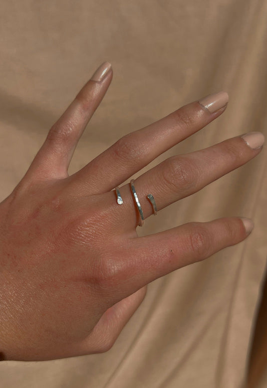 Tiger Stripes Ring by Toasted Jewelry