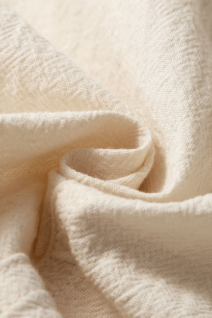 Ruched Sleeveless Wide Leg Jumpsuit