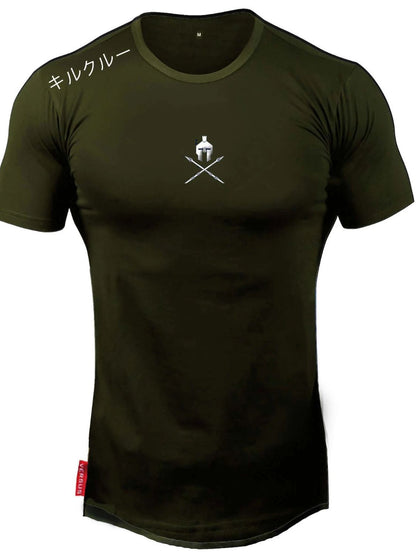 Men's Plus Size Round Neck Short Sleeve T-Shirt