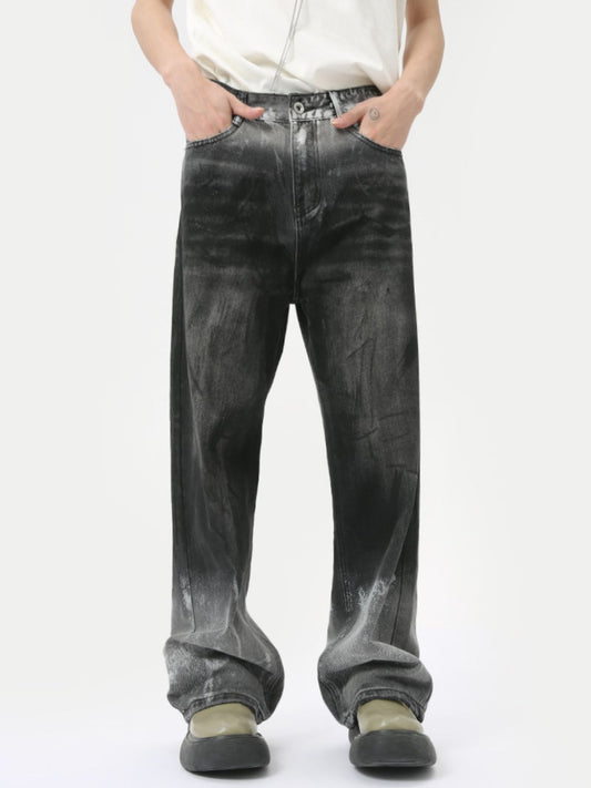 Wide Leg Jeans with Pockets