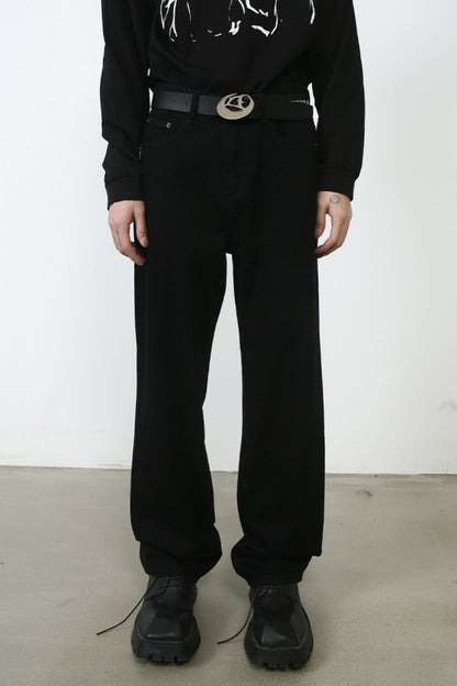 Men's Mid Rise Jeans with Pockets