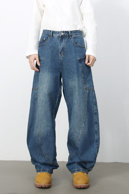 Men's Wide Leg Jeans