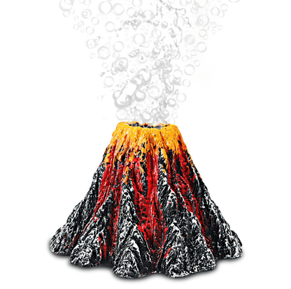 Magma Magic Resin Volcano For Aquariums by Dog Hugs Cat