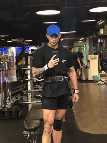 Men's Plus Size Round Neck Half Sleeve T-Shirt