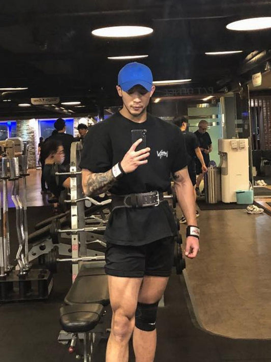 Men's Plus Size Round Neck Half Sleeve T-Shirt