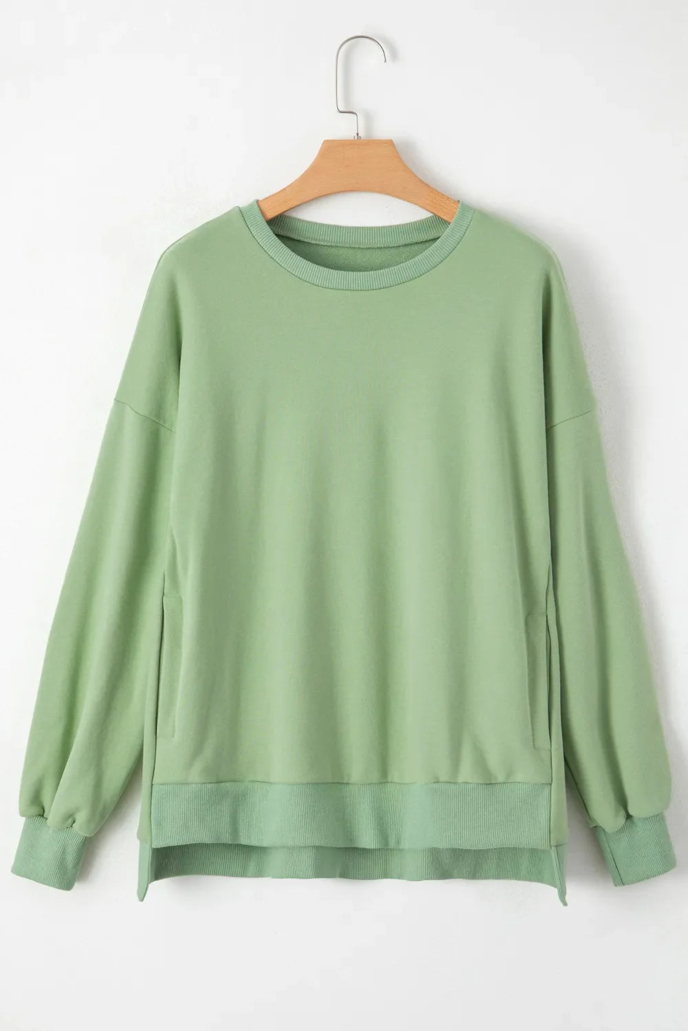 Round Neck Long Sleeve Sweatshirt