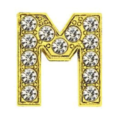 Pavé Letters -Gold Charms