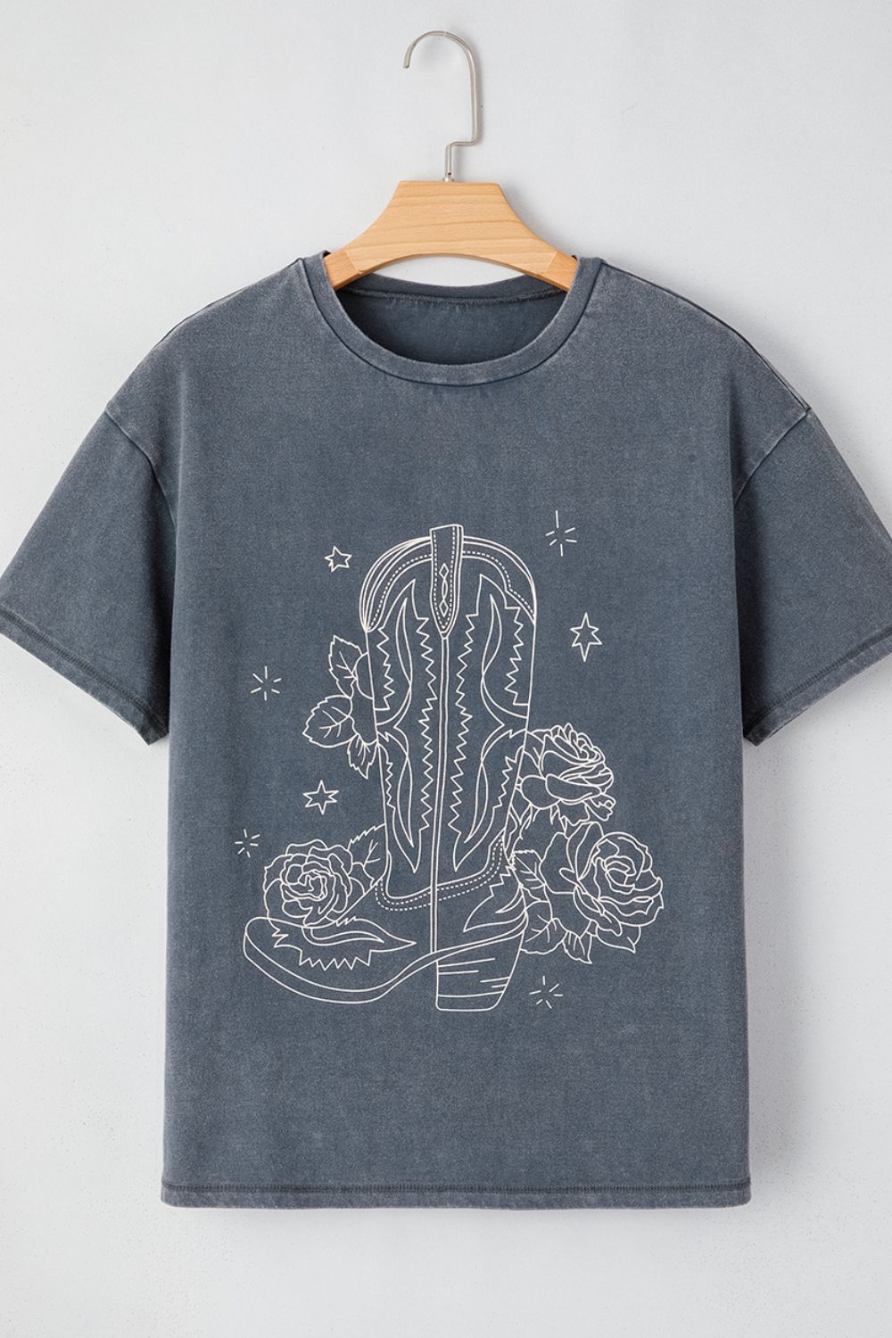 Western Cowboy Boots Graphic T-Shirt