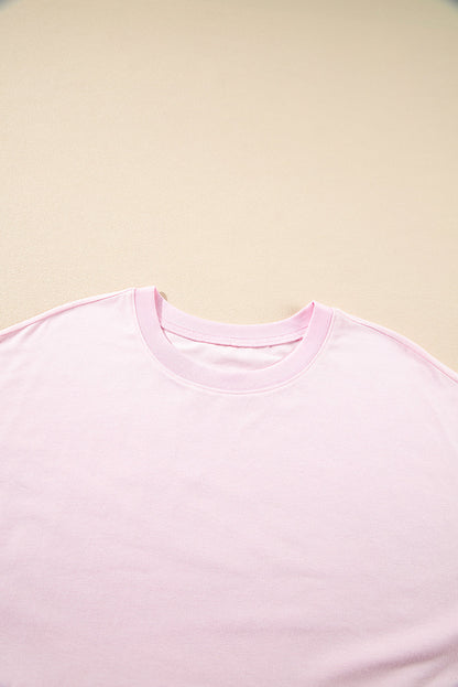 Round Neck Half Sleeve Mini Dress