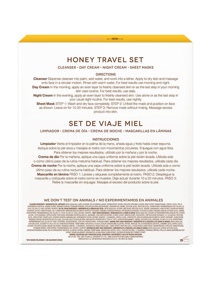 Honey Travel Set by EarthToSkin