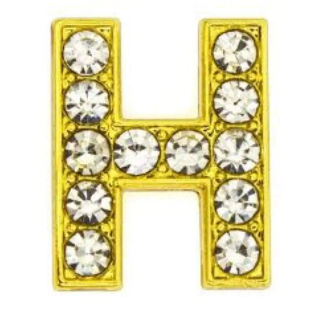 Pavé Letters -Gold Charms