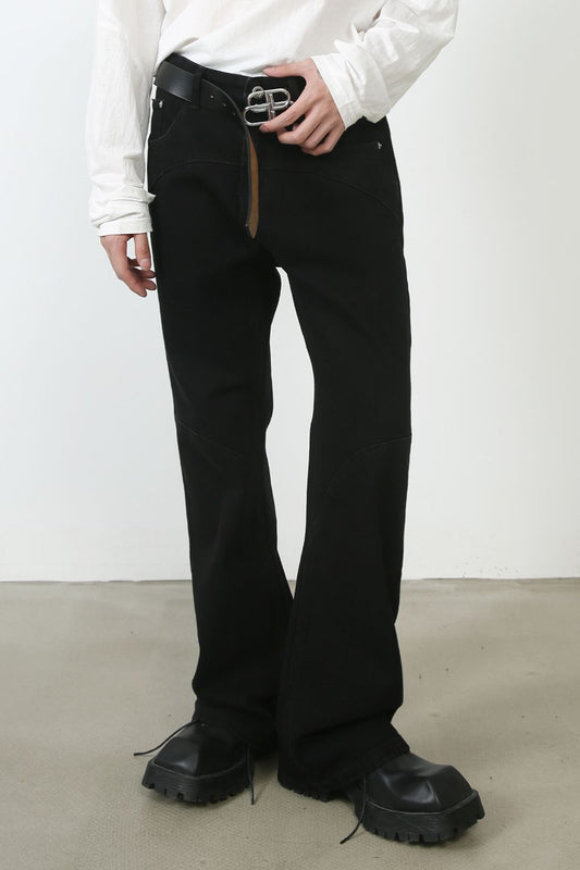 Men's Mid Rise Jeans with Pockets