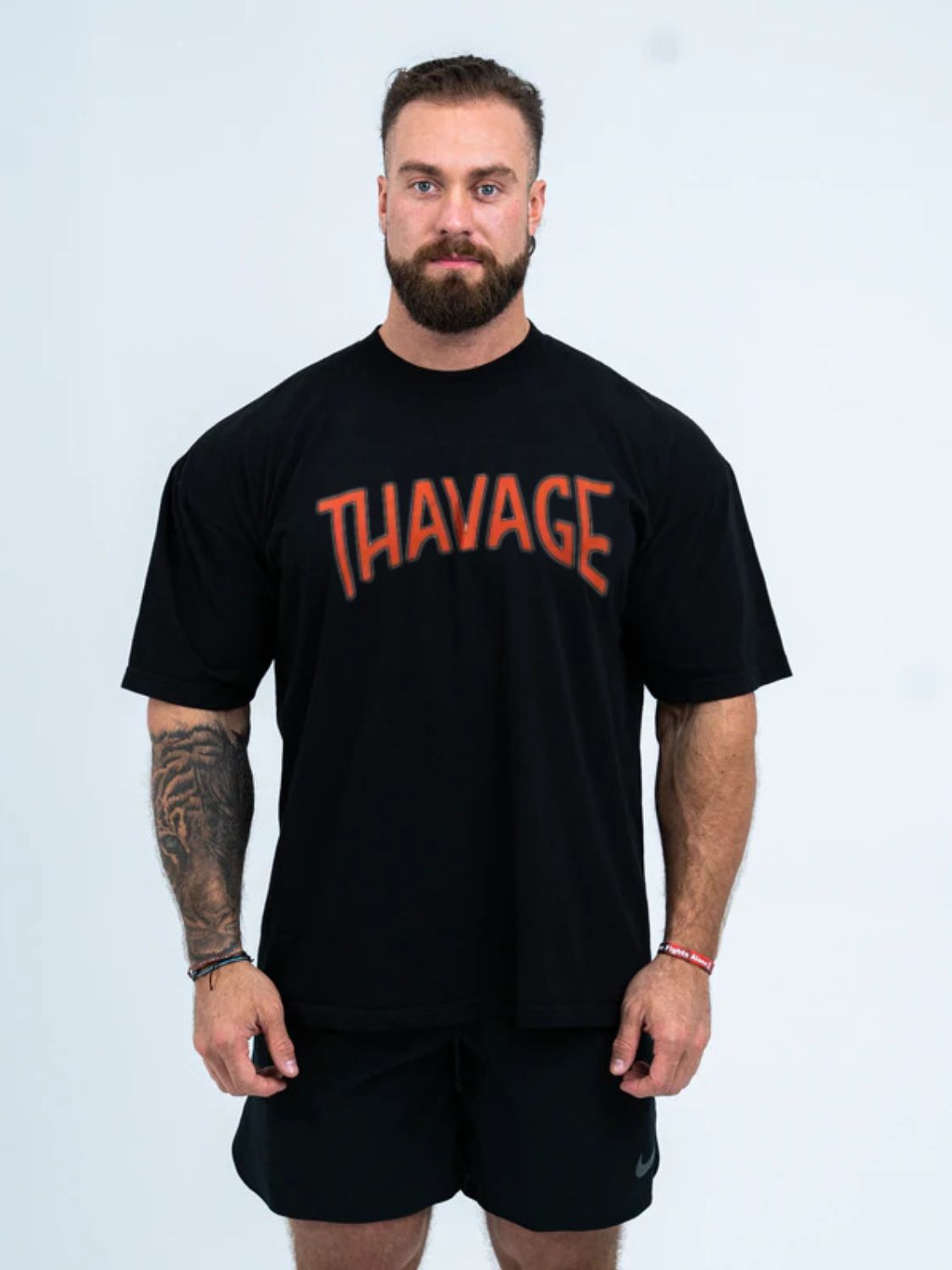 Men's Plus Size Round Neck Half Sleeve T-Shirt