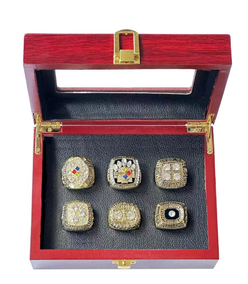 Pittsburgh Steelers Super Bowl Championship Ring Set