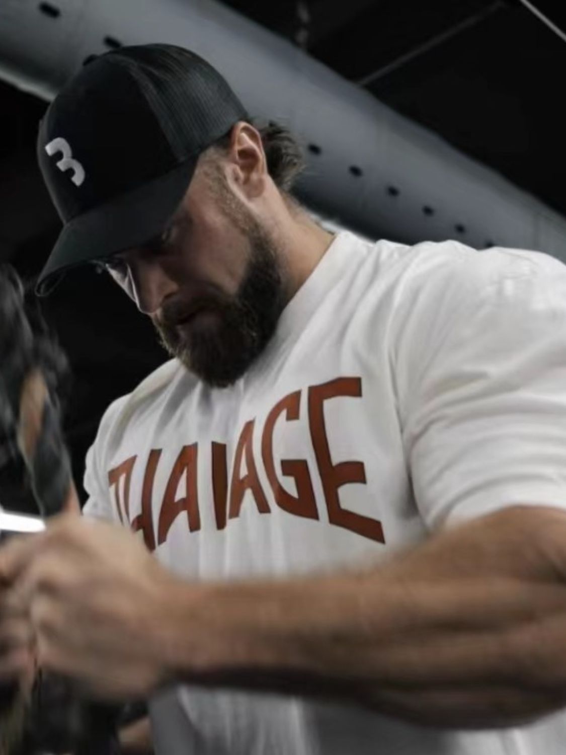 Men's Plus Size Round Neck Half Sleeve T-Shirt