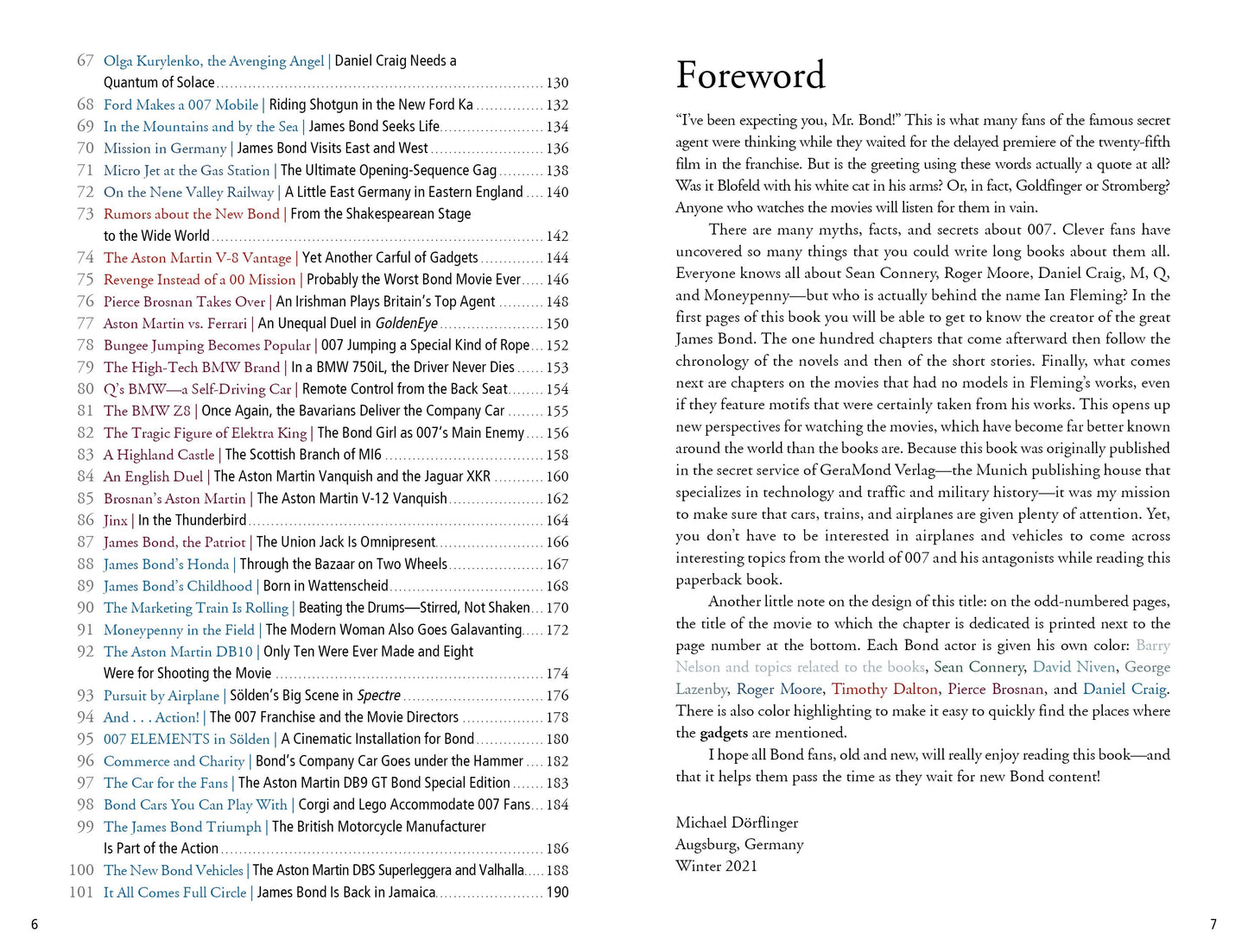 101 Things You Should Know about James Bond 007 by Schiffer Publishing