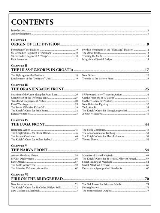 11th Waffen-SS Freiwilligen Panzergrenadier Division “Nordland” by Schiffer Publishing