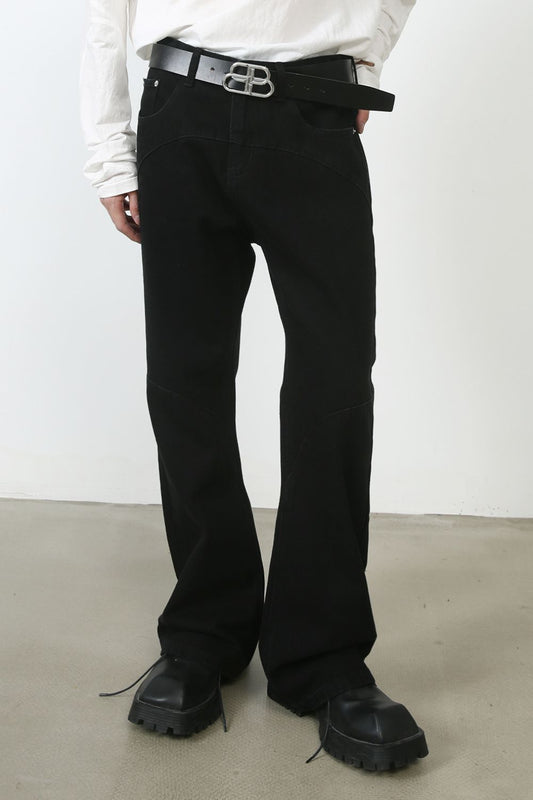 Men's Mid Rise Jeans with Pockets