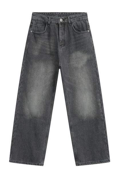 Men's Loose Fit Jeans with Pockets
