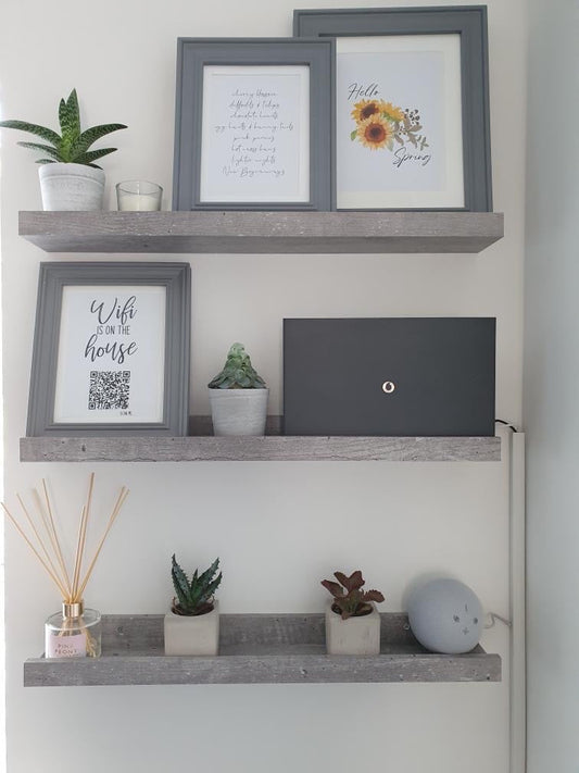 Hello Spring Sunflower Spring Seasonal Wall Home Decor Print by WinsterCreations™ Official Store