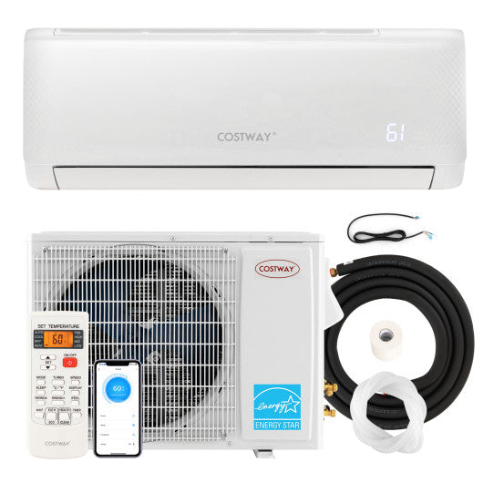 Airtural Series 12000 BTU 21 SEER2 208-230V Ductless Mini Split Air Conditioner with Heater Pump Energy Star Certified
