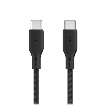 Belkin Braided 100W USB C 2.0 to USB C 2.0 Cable 2m by Belkin