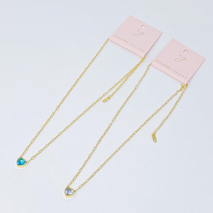 Chained To My Heart Necklace by Ellisonyoung.com