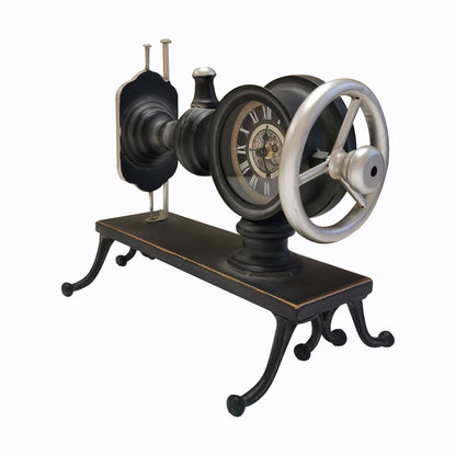 Table clock - Sewing Machine Table Clock by Peterson Housewares & Artwares