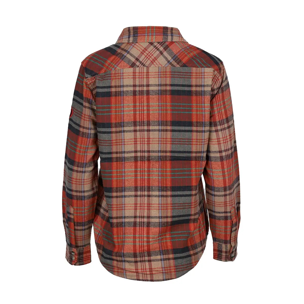 Canada Weather Gear Women's Vintage Plaid Double Pocket Shirt by PROOZY