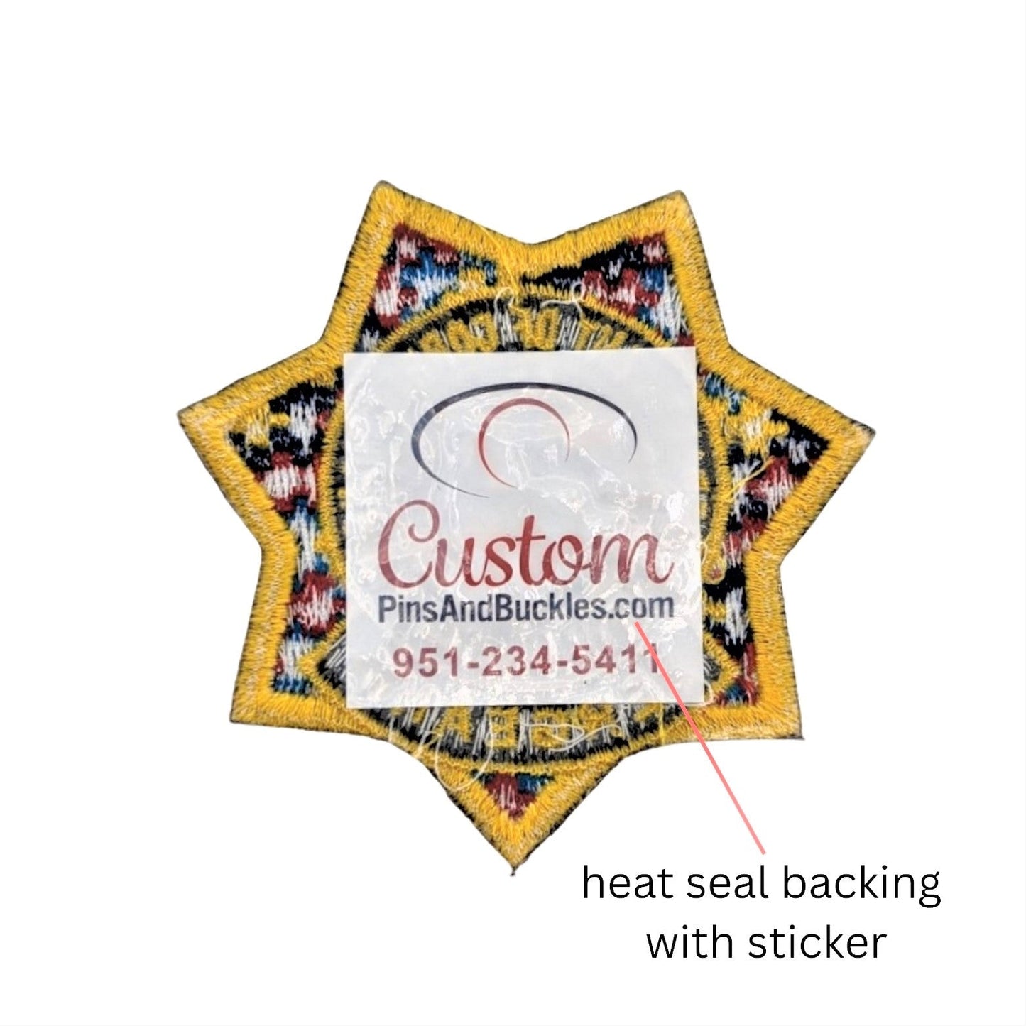 CDCR LIEUTENANT <br> Autism Awareness <br> Ribbon Badge Patch by Custom Pins & Buckles