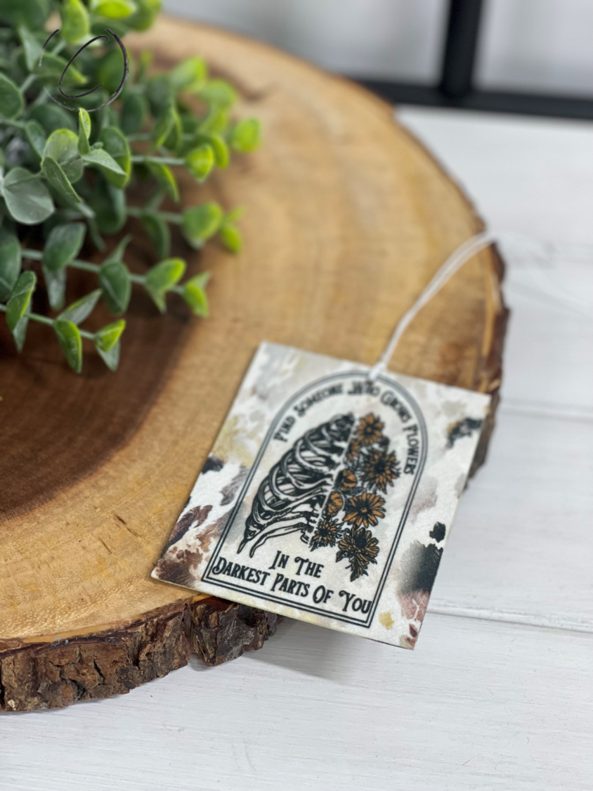 Find Someone To Grow Flowers Car Freshener by CMD Wholesale