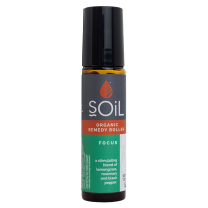 Focus - Organic Remedy Roller by SOiL Organic Aromatherapy and Skincare