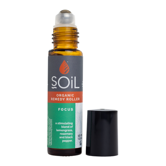 Focus - Organic Remedy Roller by SOiL Organic Aromatherapy and Skincare