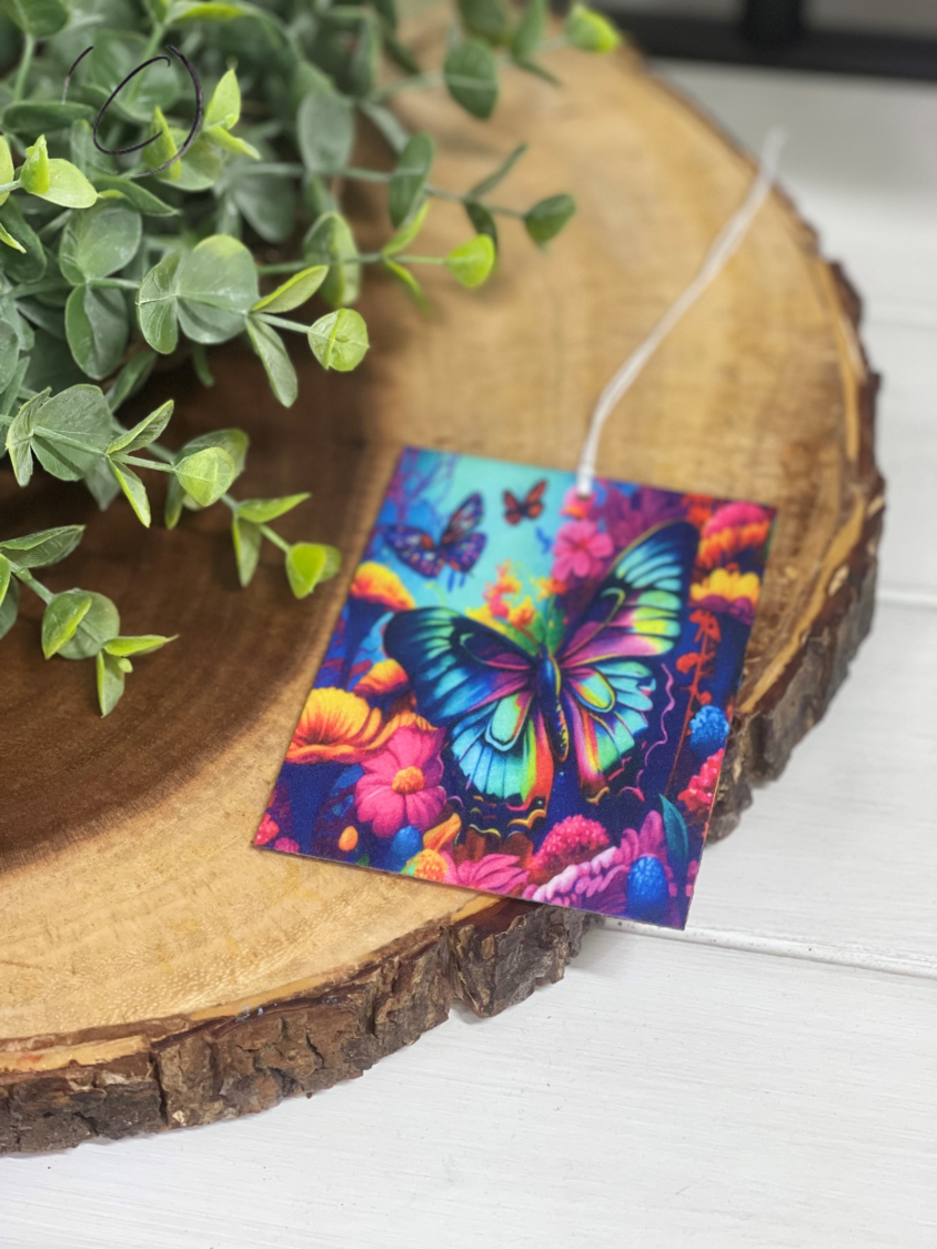 Groovy Butterfly Car Freshener by CMD Wholesale