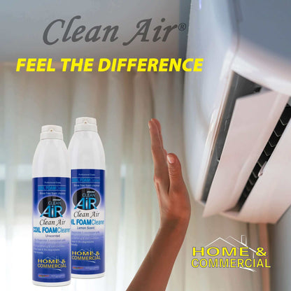 DWD2 Clean Air® Foaming Coil Cleaner Home & Commercial self-rinsing by The DWD2 System, Inc.
