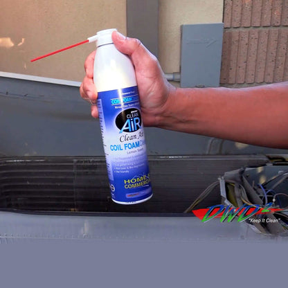 DWD2 Clean Air® Foaming Coil Cleaner Home & Commercial self-rinsing by The DWD2 System, Inc.