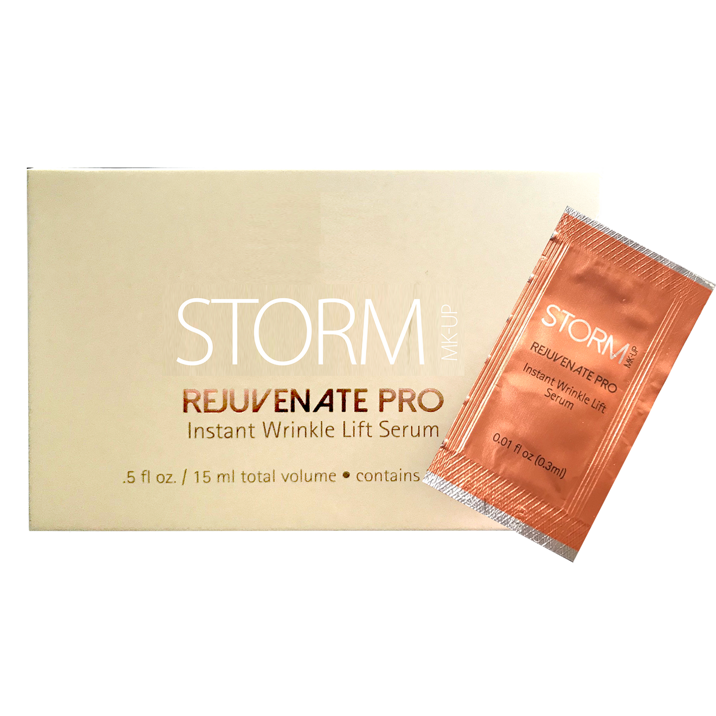 Storm mk-up® - Rejuvinate Pro Instant Wrinkle Lift Serum 0.5 fl oz by Best Clean Beauty