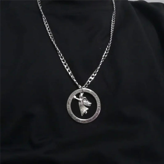 Hip-Hop Necklace Unisex Korean Street Style Pendant