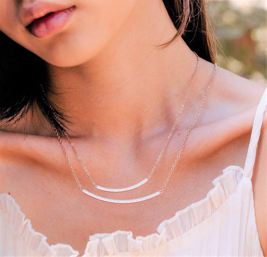 PT324RG B.Tiff Rose Gold Mini "Smile" Adjustable Pendant Necklace by B.Tiff New York