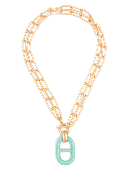 Taylor Charm Necklace by ZENZII