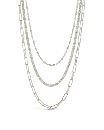 Parisa Layered Chain Necklace by Sterling Forever