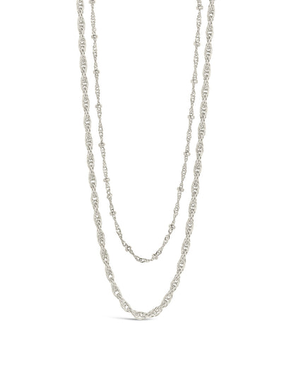 Raya Layered Chain Necklace by Sterling Forever