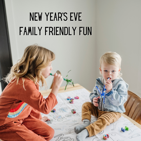 New Year 2024 Coloring Tablecloth by Creative Crayons Workshop