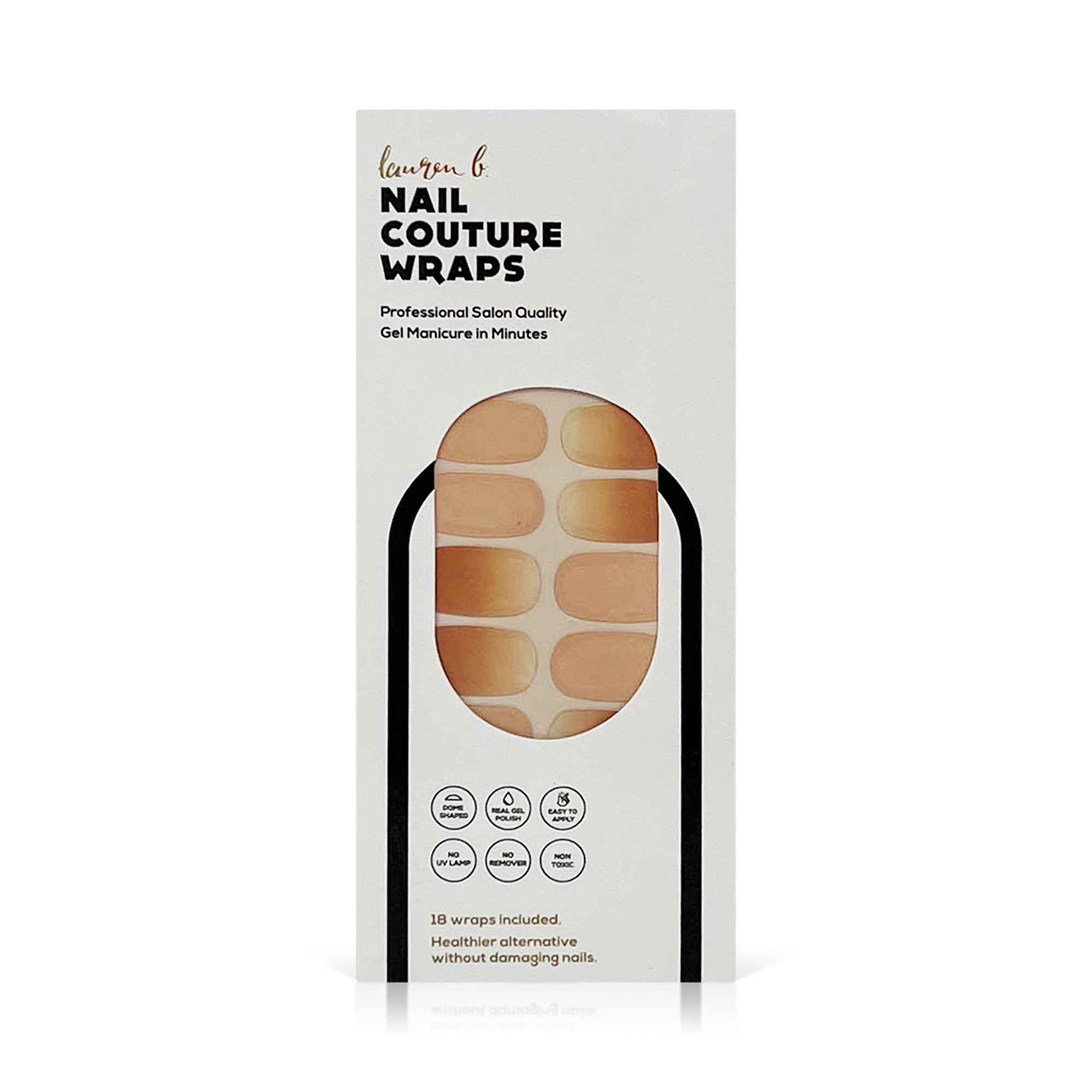Nude Gradient Gel Nail Wrap