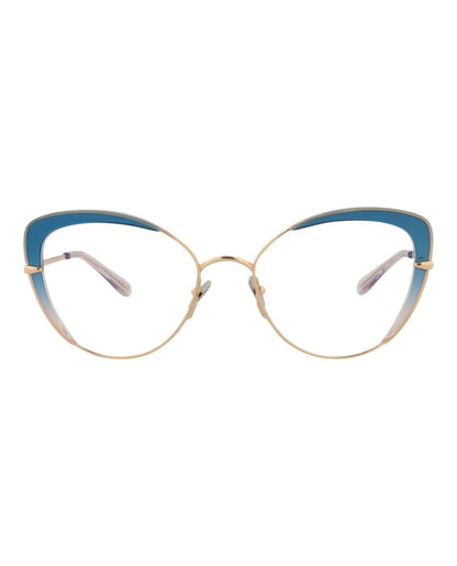 Pomellato Cat Eye-Frame Metal Optical Frames by Carro Luxury Maison