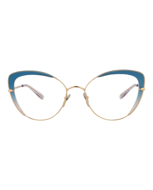 Pomellato Cat Eye-Frame Metal Optical Frames by Carro Luxury Maison