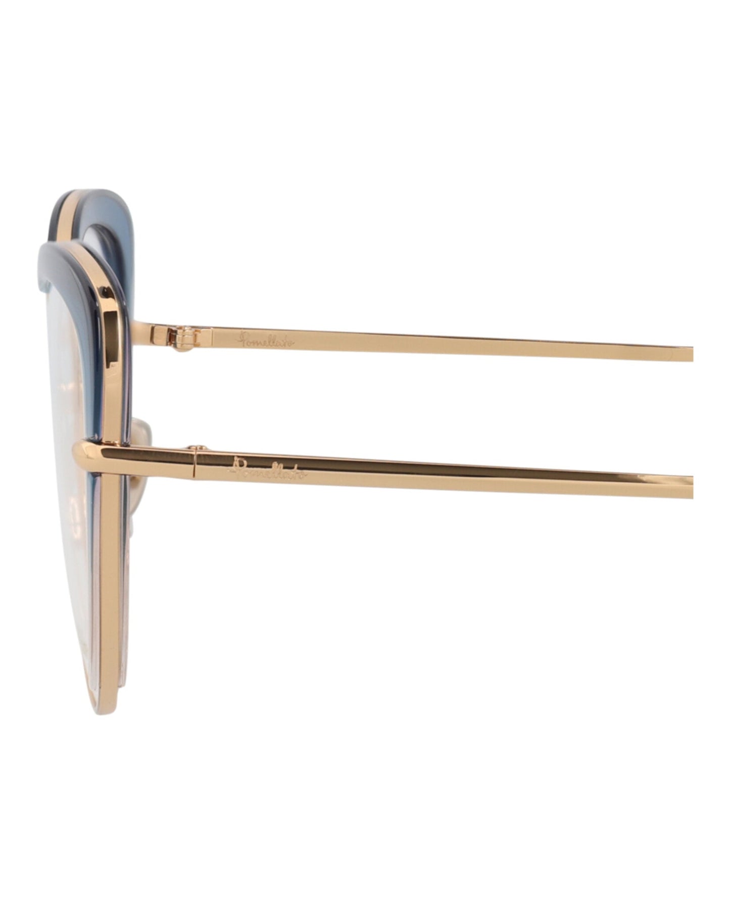 Pomellato Cat Eye-Frame Metal Optical Frames by Carro Luxury Maison
