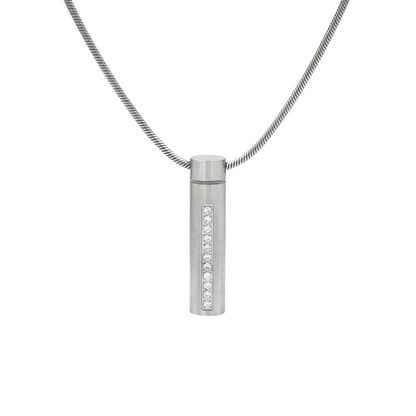 PT1004S B.Tiff Mini Personalized Oil Diffuser Pendant Necklace by B.Tiff New York