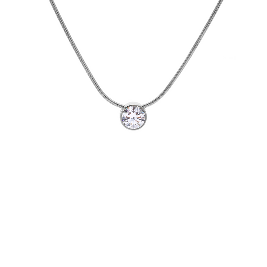 PT101W B.Tiff 1 ct Solitaire Pendant by B.Tiff New York