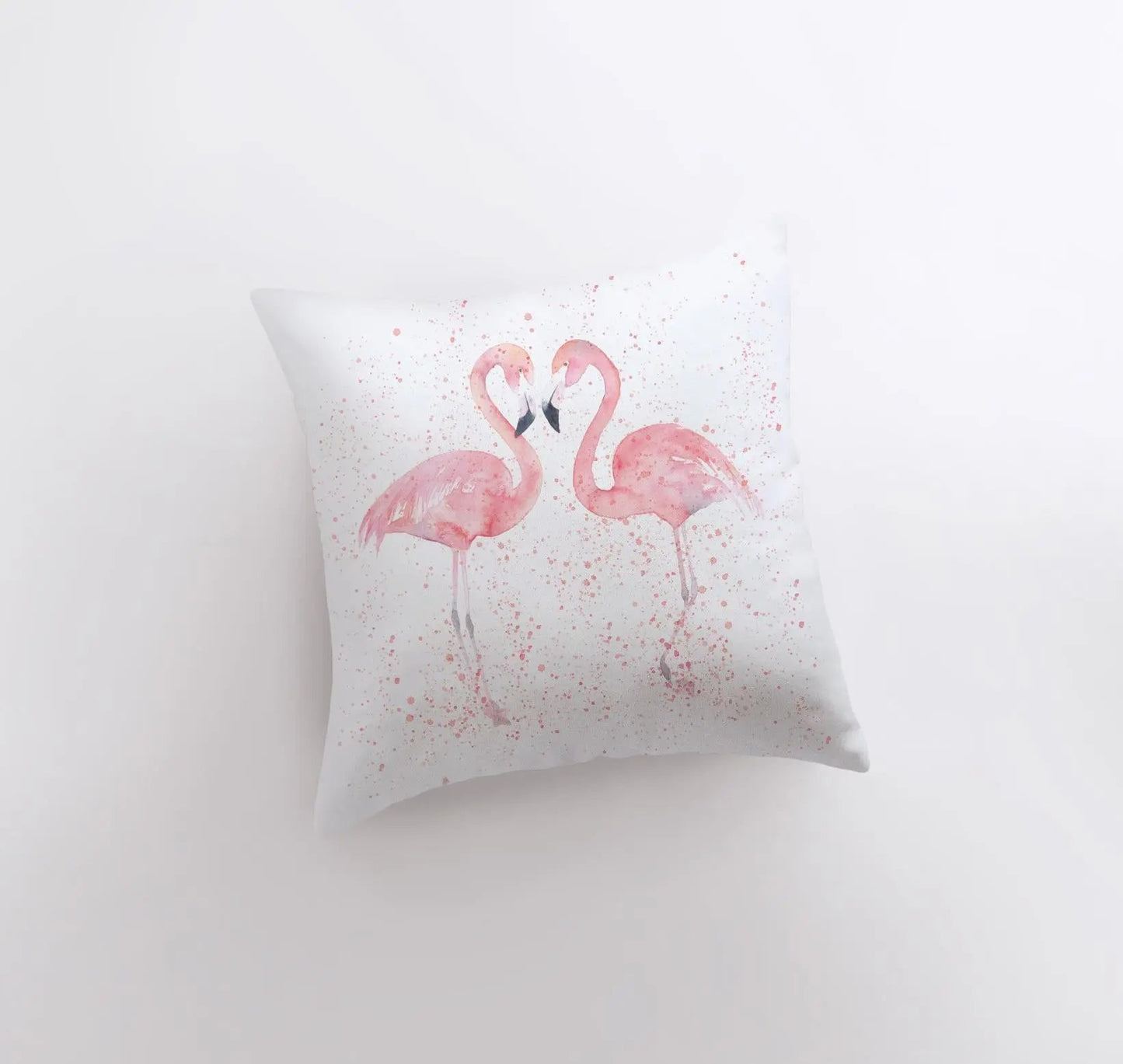 Pink Flamingos | Pillow Cover | Throw Pillow |  Home Decor | Pillow | Bird | Gift for her | Bedroom Decor | Beach Decor | Gift for her by UniikPillows